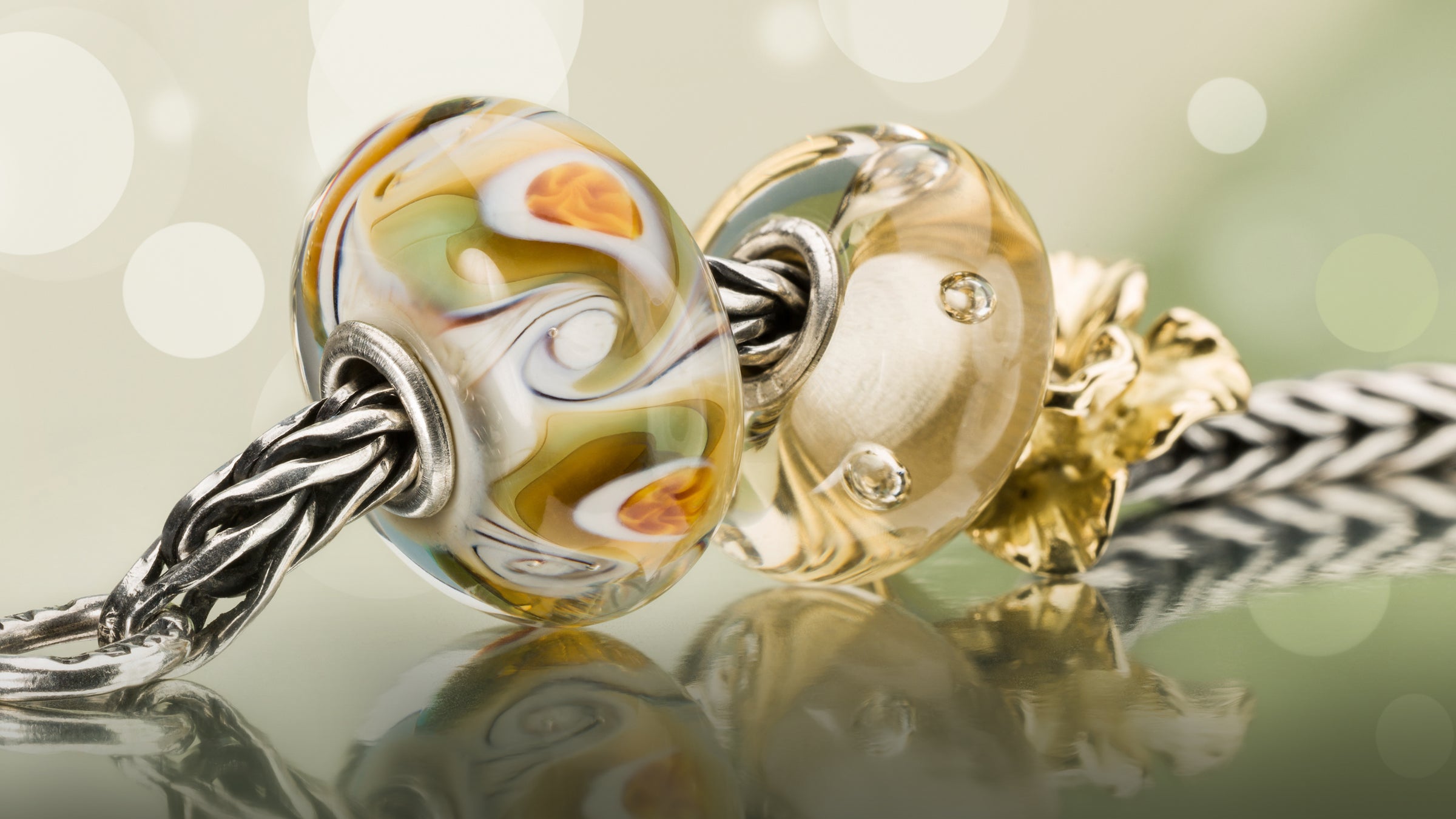 glass jewellery beads