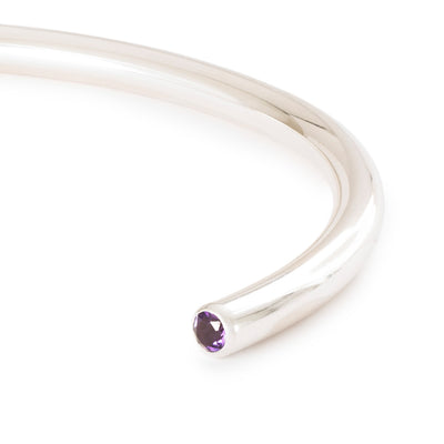 Amethyst Serenity Bangle