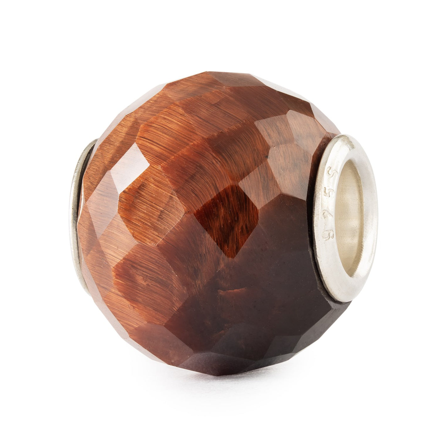 Round Red Tiger Eye Facet