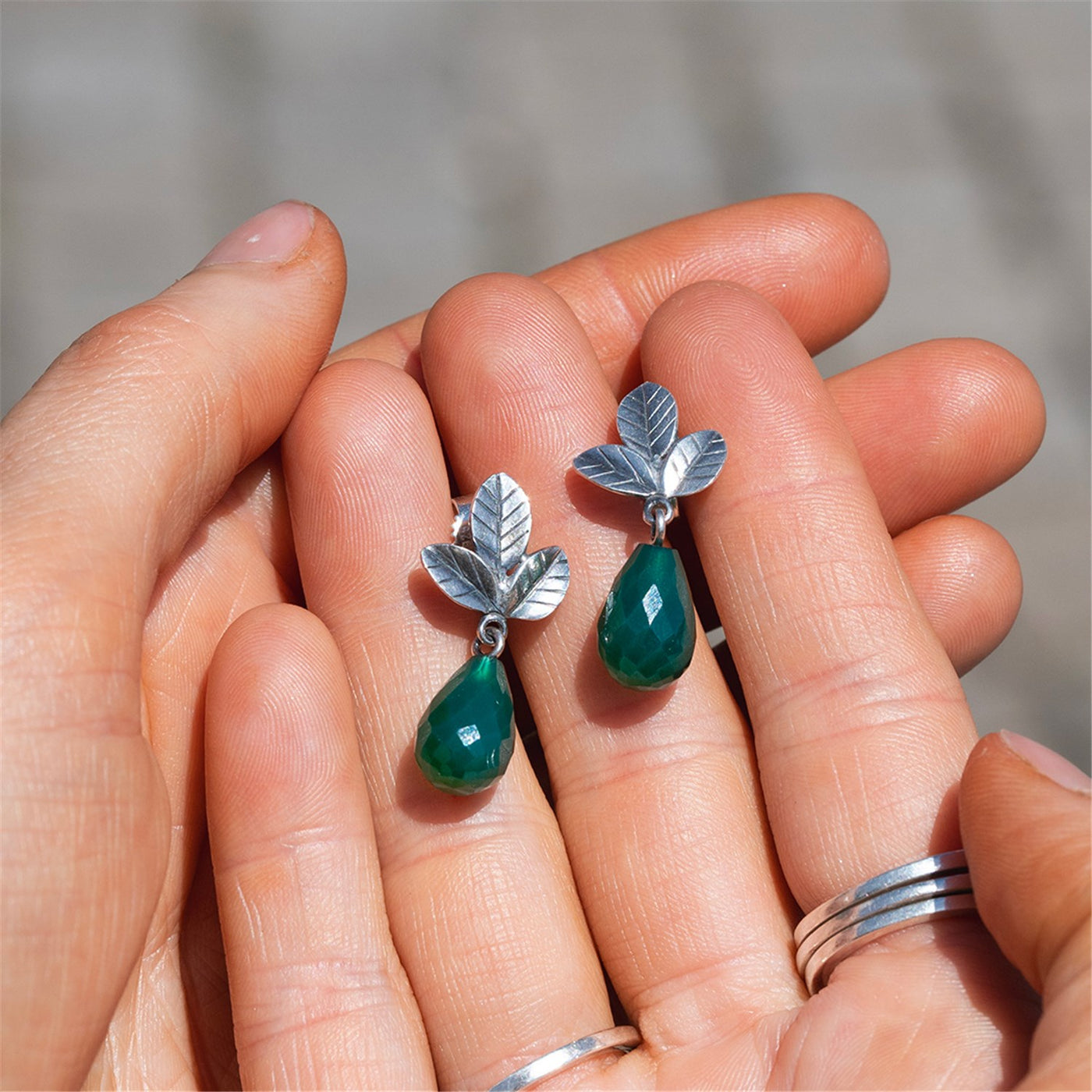 Leaves of Tranquility Studs