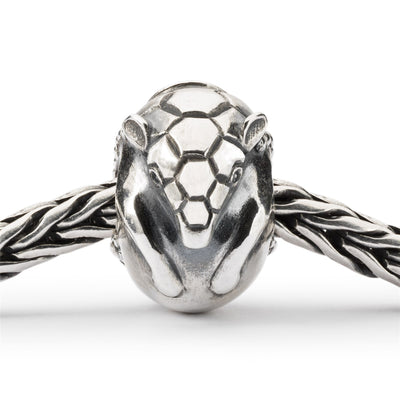 Silver Armadillo Bead