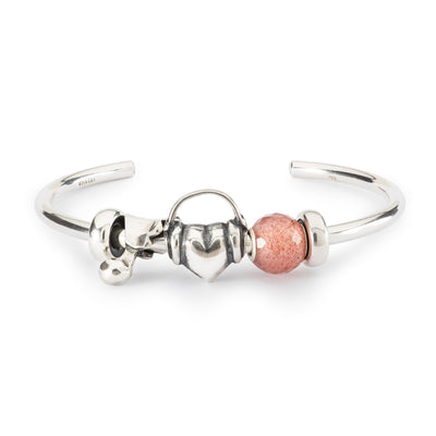 Round Strawberry Quartz Facet Bead