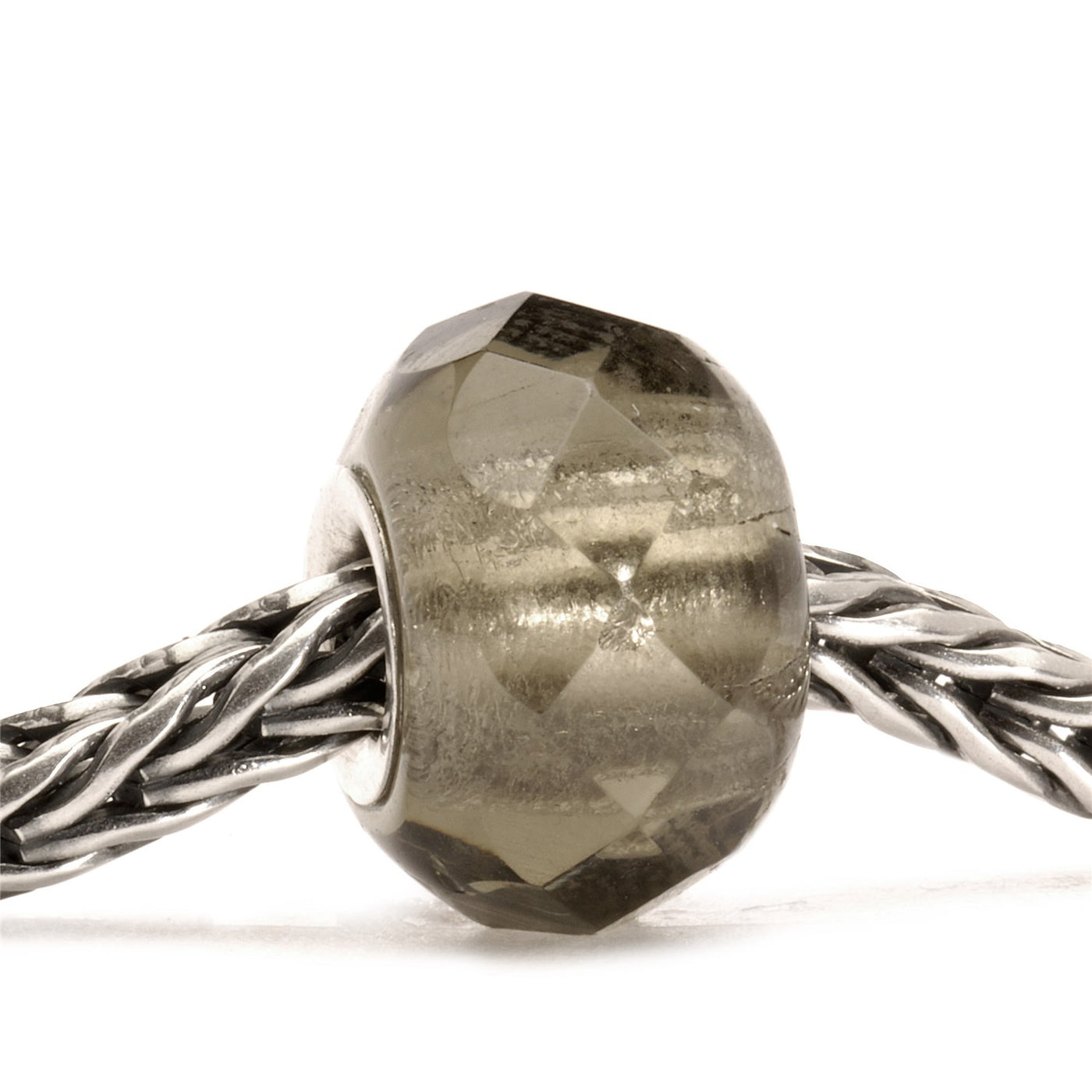 Grey Prism Bead