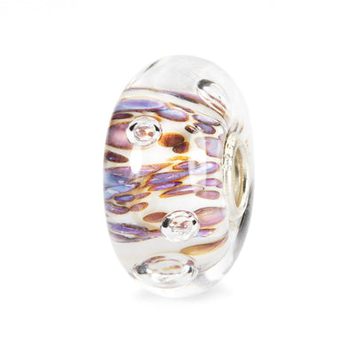 Purple Rippling Bubbles Bead