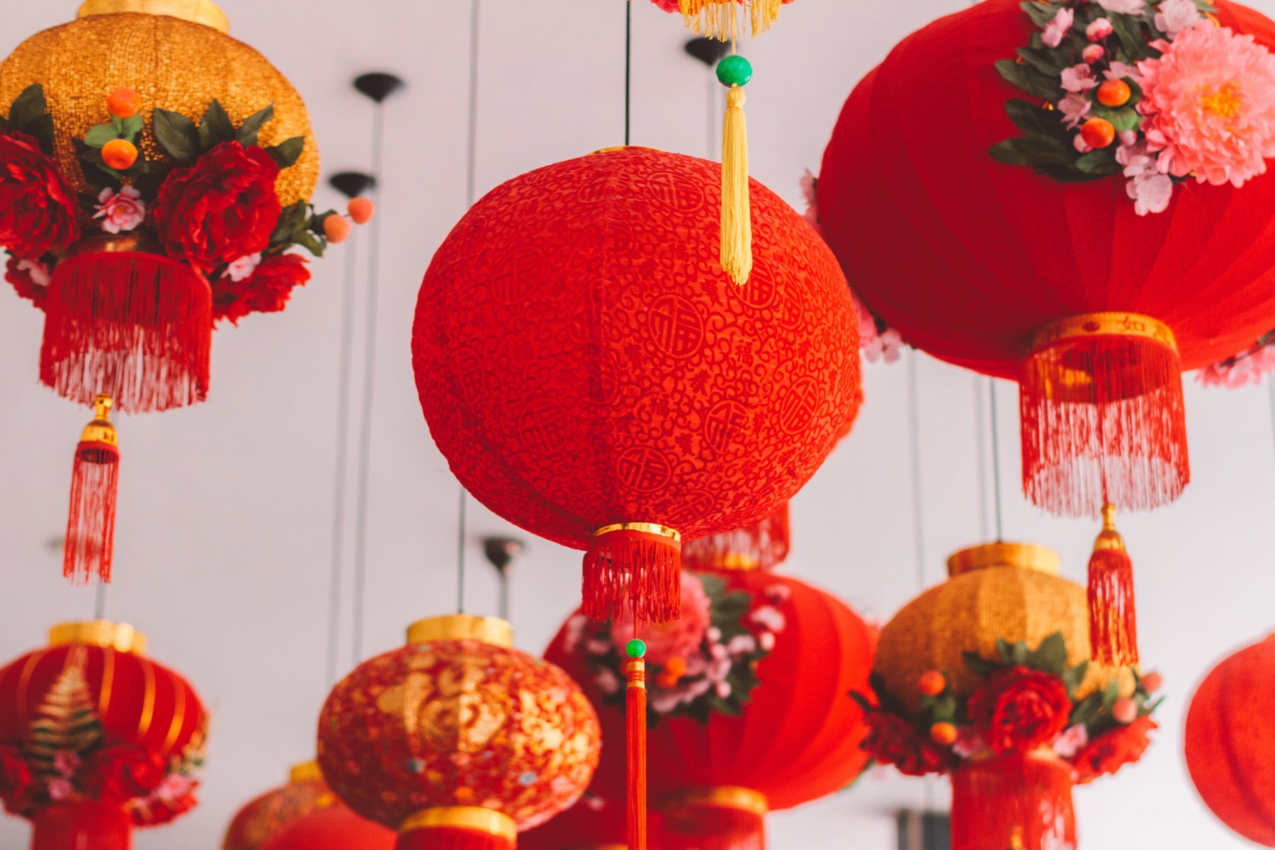 Chinese lantern decor - image of the chinese offer